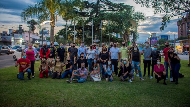 Junto a su equipo de trabajo, Juan Manuel Lucero es el flamante presidente del Comité de la UCR en Villa Carlos Paz.