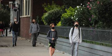 Alumnos de escuelas porteñas. (Federico López Claro)