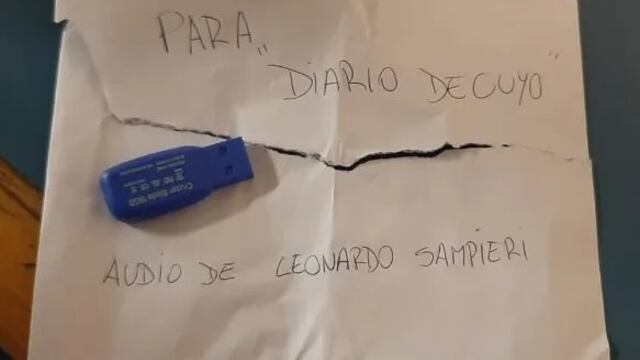 El prófugo envió un audio a Diario de Cuyo