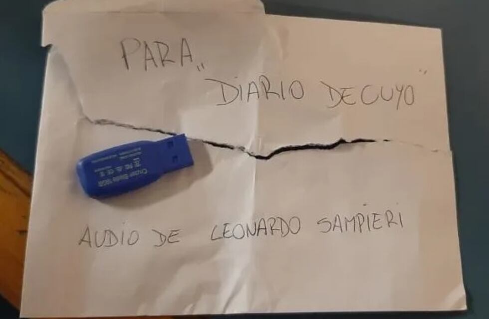 El prófugo sanjuanino de supuesta identidad falsa envió un audio desde la clandestinidad a los medios