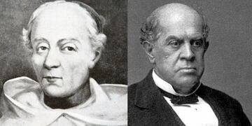Fray Justo Santa María de Oro y Domingo Faustino Sarmiento