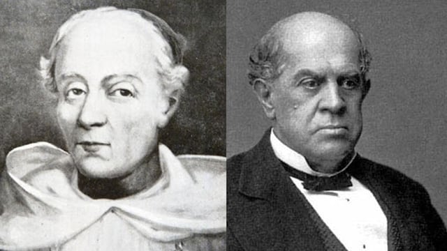 Fray Justo Santa María de Oro y Domingo Faustino Sarmiento