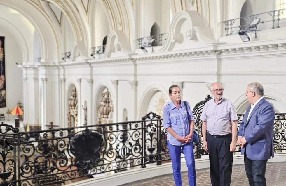 Jalil firmó una Carta de Intención para restaurar la Manzana Franciscana