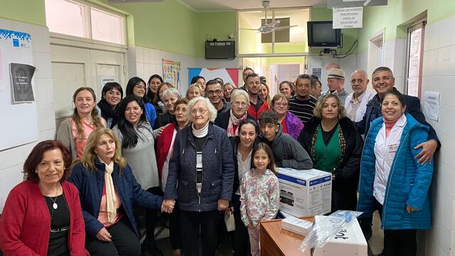 Donaciones en hospital de Morteros agosto de 2023