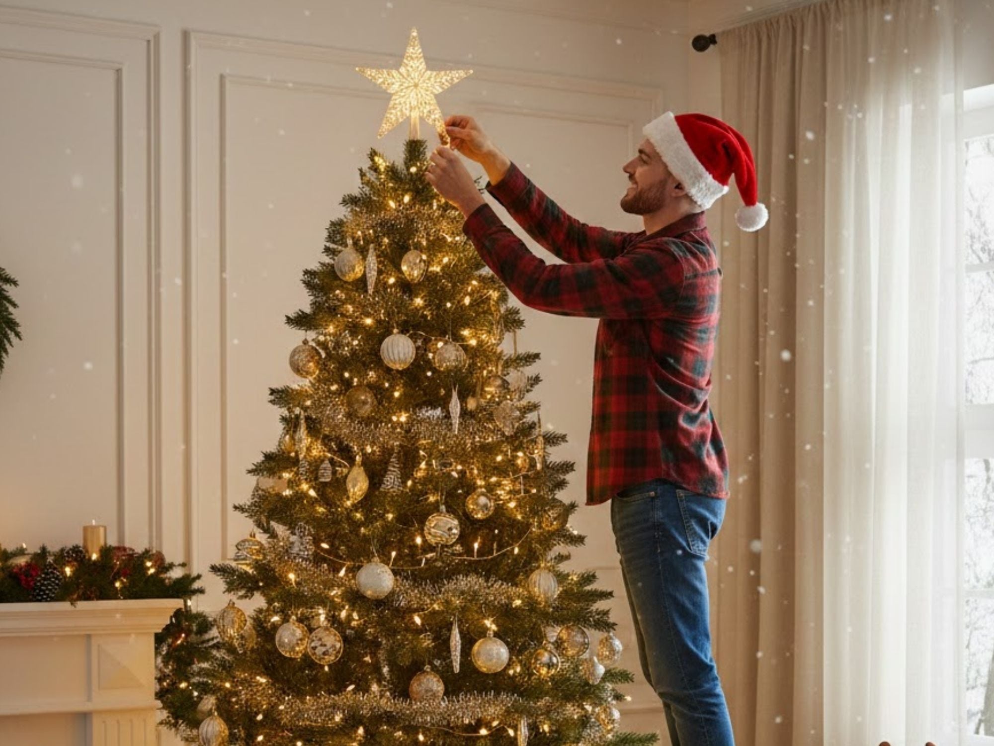 La llegada de la Navidad muestra como los hogares se decoran y se preparan para recibir a Papa Noel