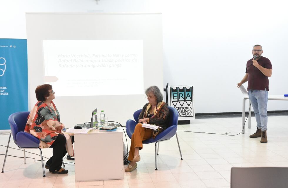 “La identidad rafaelina de los escritores de la pampa gringa tiene que trascender esta región”