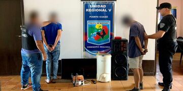 Dos detenidos tras robo a vivienda en Puerto Iguazú.
