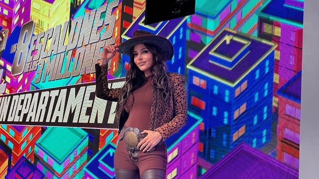 Evangelina Anderson homenajeó a Thalía en "Los 8 escalones". (Instagram @evangelinaanderson).