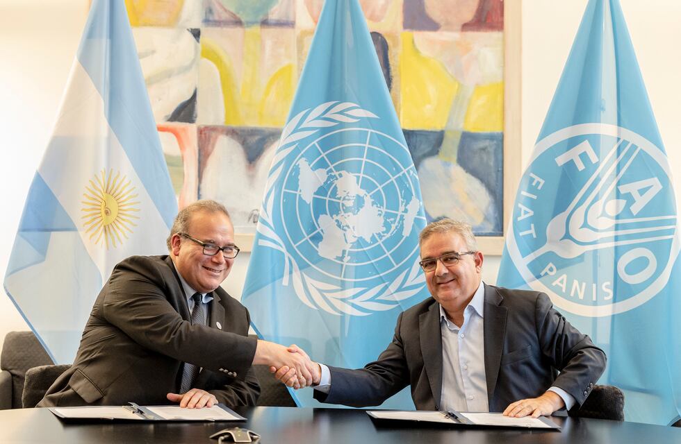 Jalil firmó un acuerdo de colaboración con la Organización de la Naciones Unidas para el desarrollo sostenible de polos agroindustriales en Catamarca