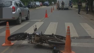 Las imágenes del siniestro vial en Camino a 60 cuadras, Córdoba.