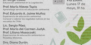 La Licenciada puntaltense Diana Durán disertará en la jornada de Educación Ambiental