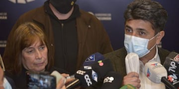 Fabián Soria, ministro de Obras y Servicios Públicos.