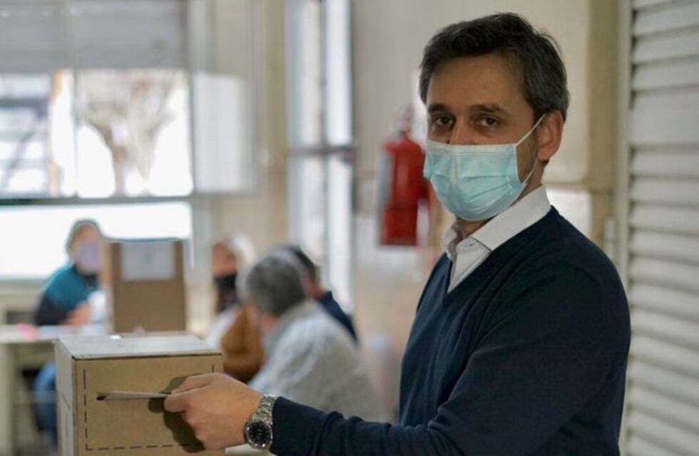 Elecciones PASO en Tres Arroyos: votó Iván Ambrosius