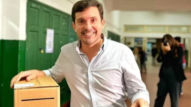Elecciones en Misiones 2023: Martín Arjol sufragó en Posadas.