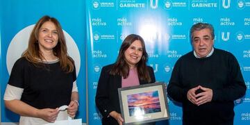 Becerra recibió a nuevas autoridades del Consulado de Chile en Ushuaia