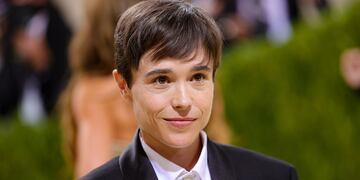 Eliot Page estuvo en la alfombra roja de la MET gala