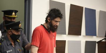 Gil Pereg, ingresando a la sala de debates maullando.