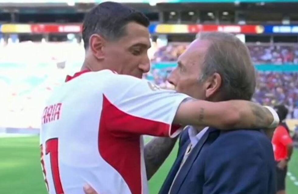 El emotivo mensaje de apoyo de Di María a Miguel Ángel Russo en su delicado estado de salud