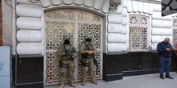 Allanamiento en Obras Sanitarias de Rosario