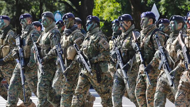 Fuerzas Armadas Argentinas. (Archivo)