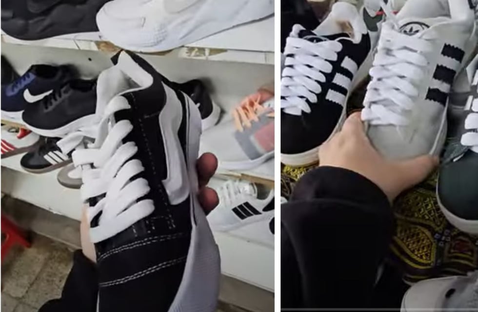 ¿Ya no es tan barata? Fue a la Salada, recorrió el piso de las zapatillas y mostró todos los precios que encontró