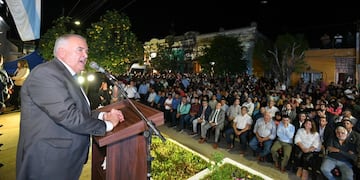 Hormigón, LED y servicio: Simoca crece pese al contexto nacional, dijo Jaldo.