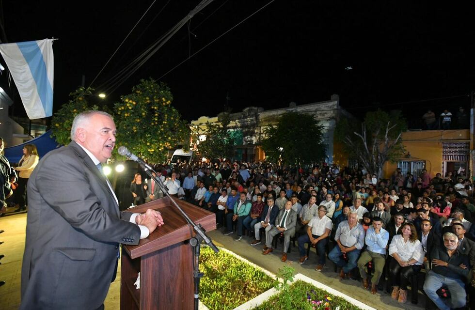 Jaldo celebró los 69 años de Simoca con obras que “piensan en el futuro”