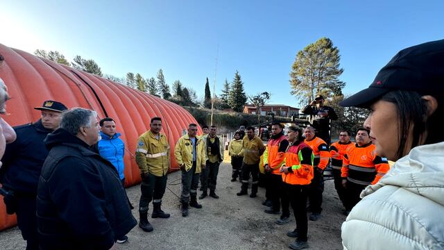Fue sofocado el incendio en Las Juntas.
