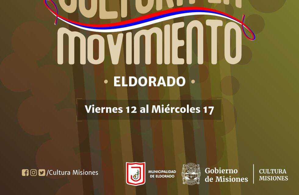 Eldorado: Cultura en Movimiento llega a la ciudad