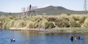 Quieren realizar buceo en los Pozos de Carpacho en Malargüe.