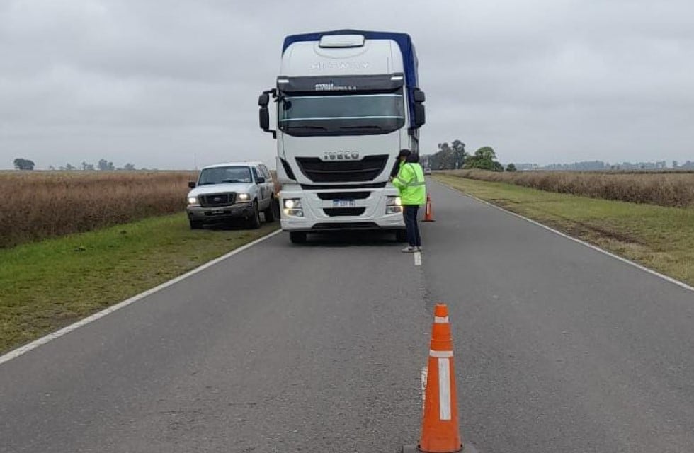 Detectaron un camión que llevaba 50 toneladas más de las permitidas
