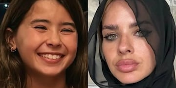 Rufina Cabré y la China Suárez.