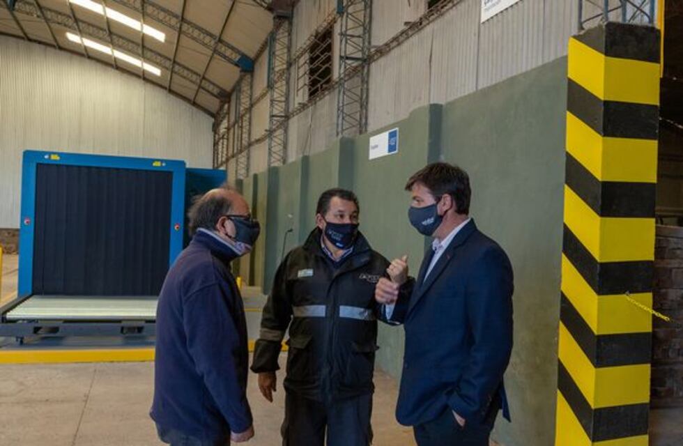 Alejandro Luciani participó de la inauguración de un depósito fiscal en Pérez