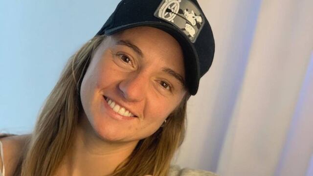 La tenista se mostró feliz con el recuerdo permanente de su viaje a Japón.