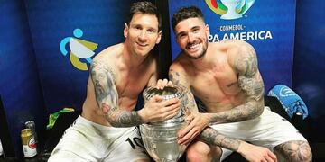 Rodrigo De Paul le puso un nuevo apodo a Lionel Messi.