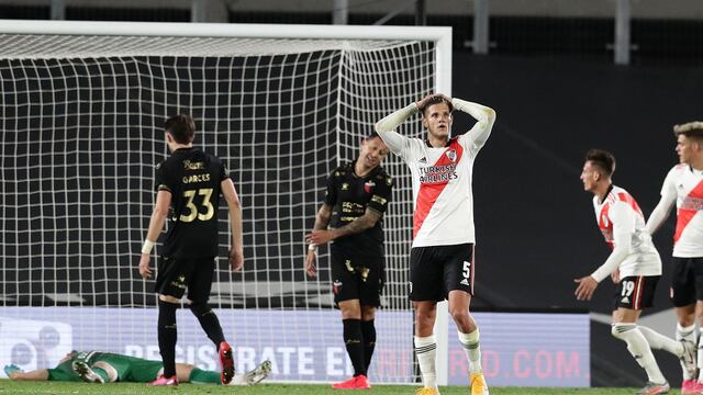 River tiene el 50% de efectividad en el nuevo césped del Monumental.