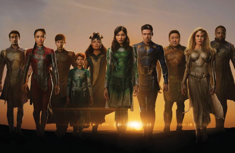 “Eternals” ya está disponible en Disney+: todo lo que tenés que saber de la película de Marvel