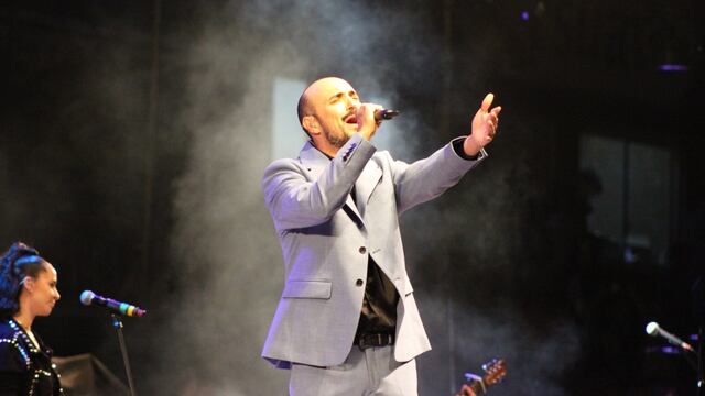 Abel Pintos en su regreso a Jesús María luego de dos años.
