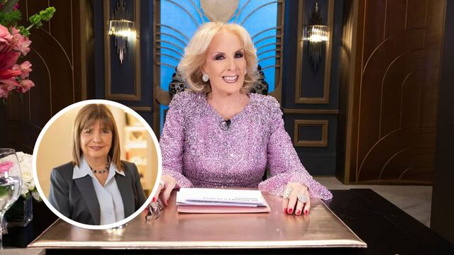 Mirtha Legrand: a qué hora ver la entrevista a Patricia Bullrich y quiénes estarán de invitados en la mesa