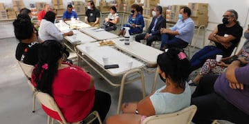 Referentes sociales ligados a comedores y merenderos.