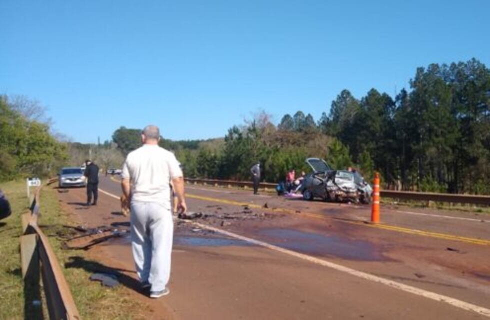 Leandro N. Alem: accidente fatal dejó dos personas fallecidas