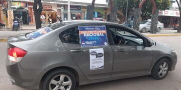 Prestadores de salud en discapacidad se movilizaron en la ciudad del Tajamar.