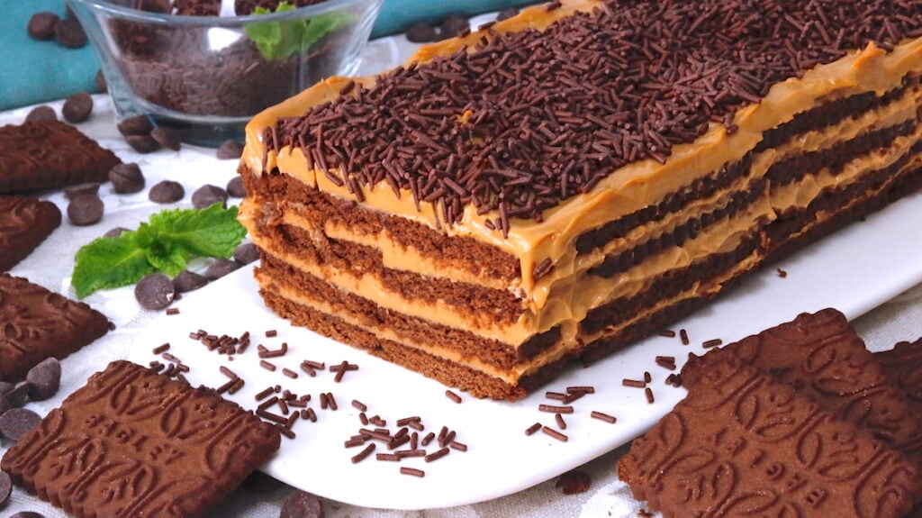 Chocotorta, típico postre argentino.