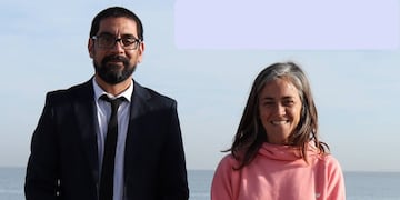 Carla Spurio y Rodrigo Aristimuño