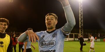 No falla. Pablo Vegetti puso el 1 a 0 para un Belgrano que sigue lejos arriba.