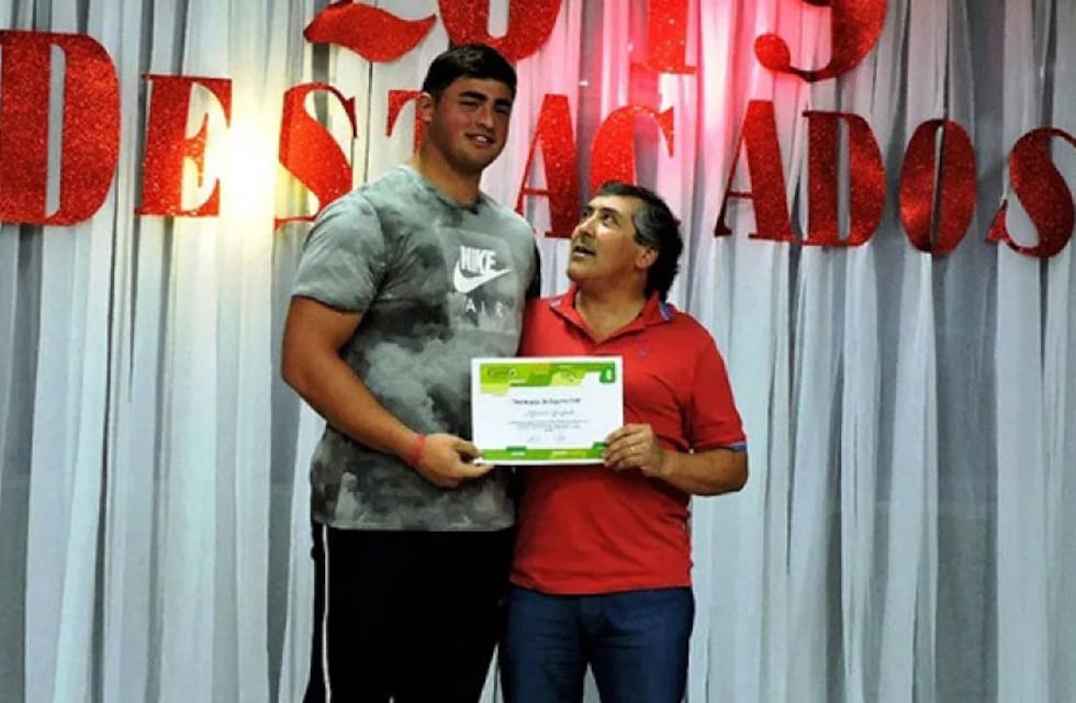 Nazareno Sasia medalla de oro: la emocionante dedicatoria a su entrenador fallecido