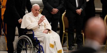 El papa Francisco se excusó ante rabinos europeos: “No estoy bien de salud”.