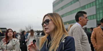 El día de furia de Lilia Lemoine contra los periodistas: “Me están acosando” (Gentileza Clarín)
