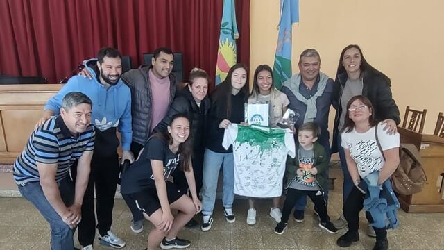 La puntaltense Julieta Romero es “Deportista Insigne de Coronel Rosales”