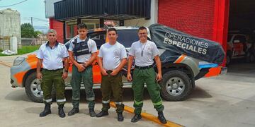 Bomberos de Arroyito viajan a Corrientes